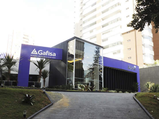 Letra Caixa e Logotipo - Gafisa