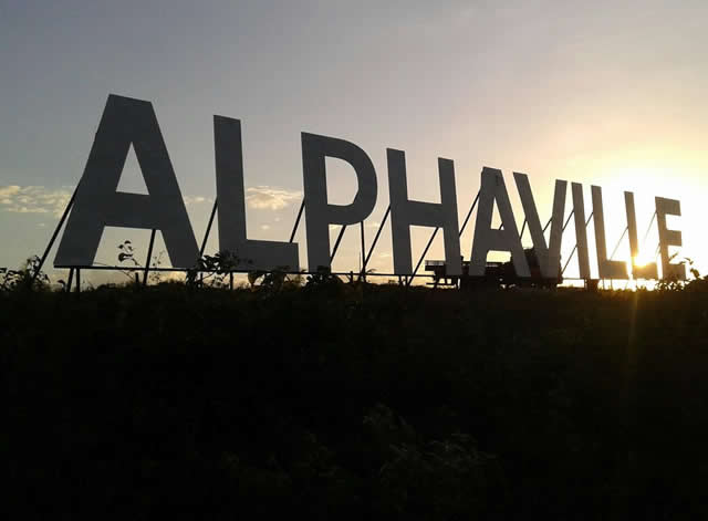 Letra Caixa e Logotipo - Alphaville