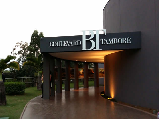 Letra Caixa Boulevard Tamboré