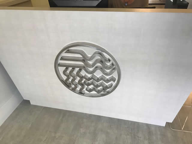 Letra Caixa Inox - CRB