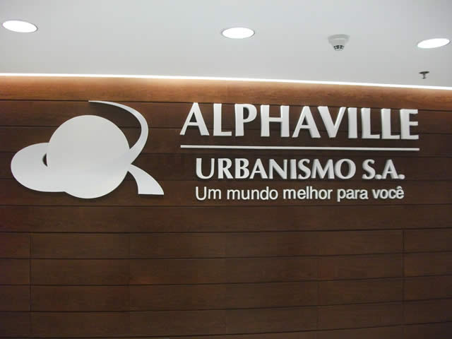 Letra Caixa Alphaville