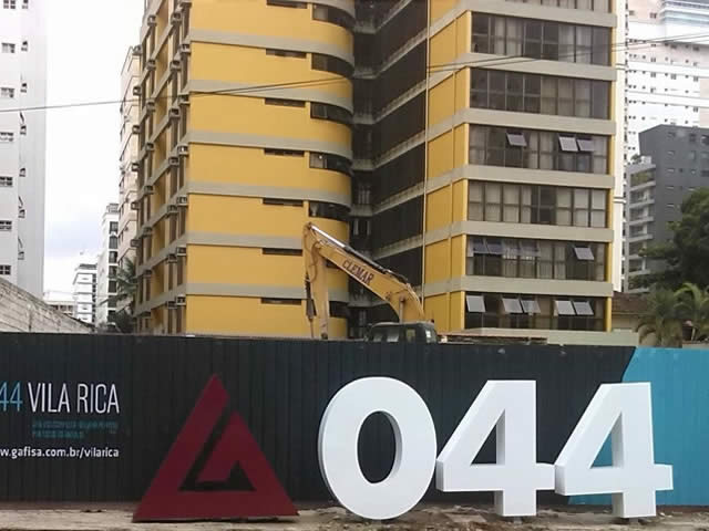 Letra Caixa Gafisa - Vila Rica