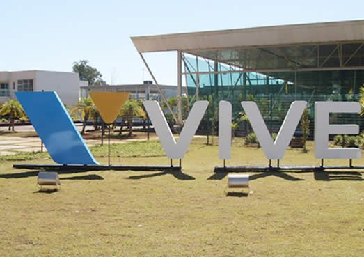 Letra Caixa e Logotipo - Viver