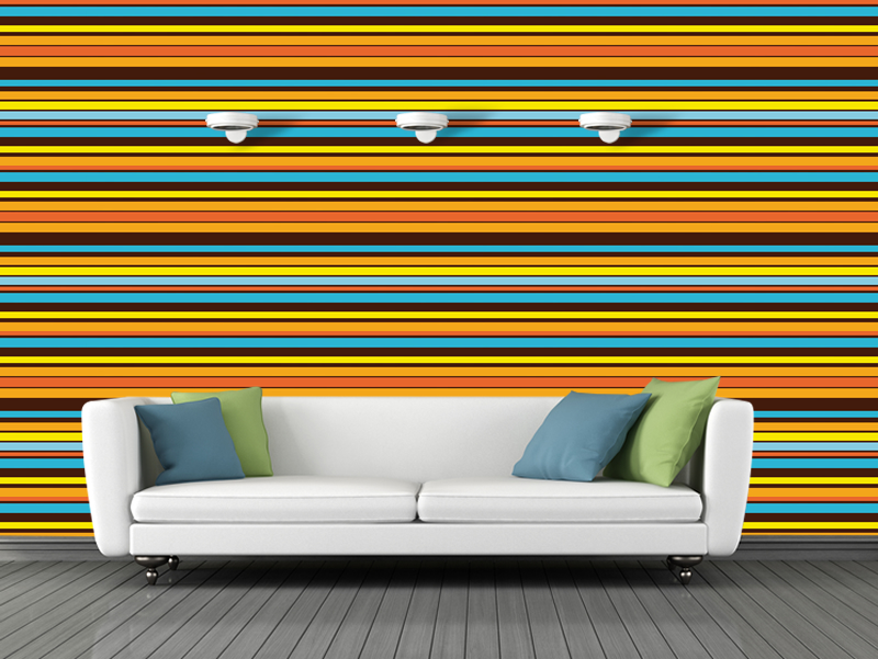 Papel de Parede HP Deco Stripes Horizontal