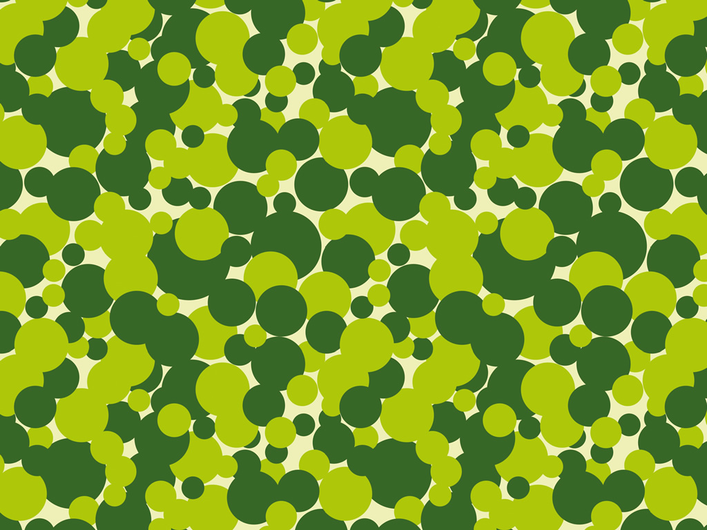 Papel de Parede HP Green Balls