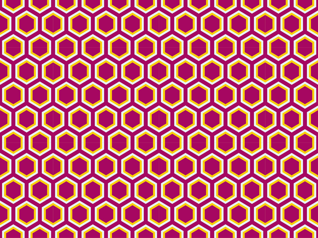 Papel de Parede HP Marsala Hexágono