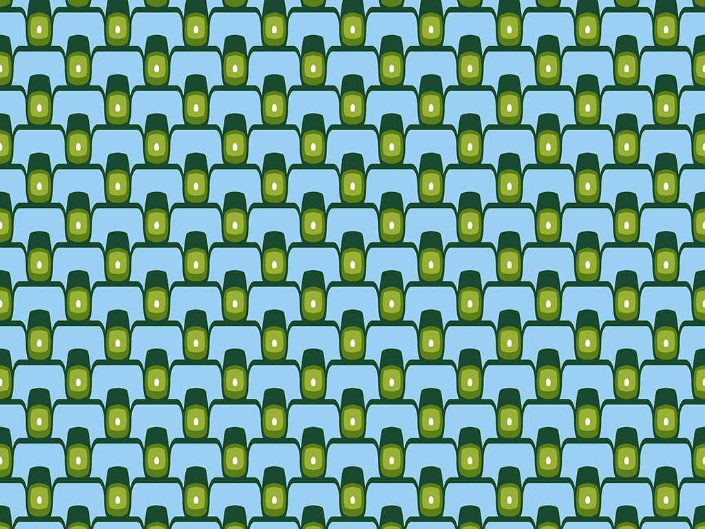 Papel de Parede HP Mountain Geometric