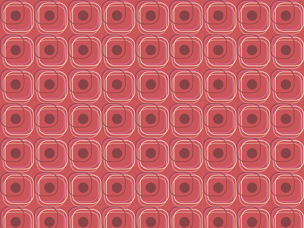Papel de Parede HP Retrô Vinho