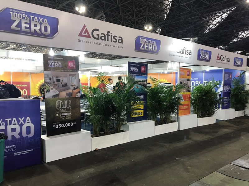 Stand Promocional Gafisa - Feirão Caixa 2017