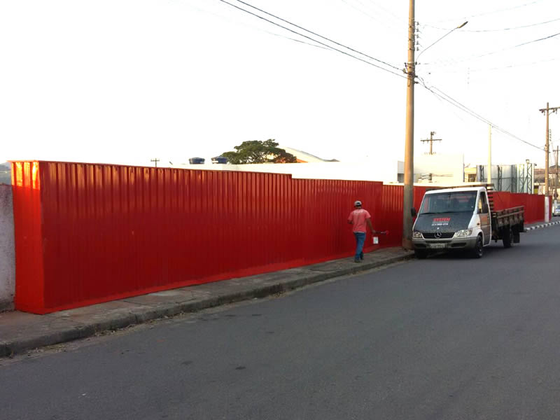 Tapume Telha Trapezoidal